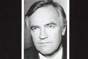 Vince Foster, black and white headshot