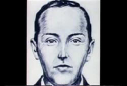 A police sketch of DB Cooper.