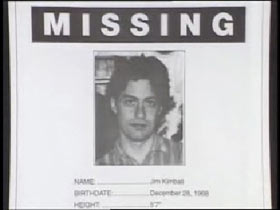 A missing poster for James Kimball.