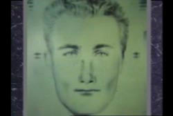 Composite sketch of a caucasian man with light hair and eyes
