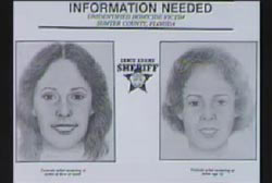 Flyer with police sketch of 'P' that reads 'Information Needed'