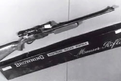 Browning sniper rifle Ray used