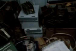 a locker full of stolen telephone company equipment